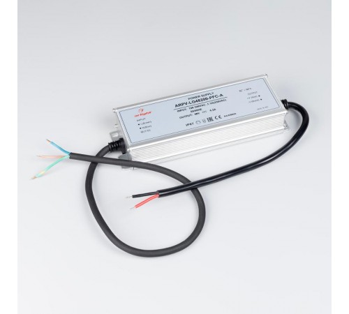 Блок питания ARPV-LG48200-PFC-A (48V, 4.2A, 200W) (Arlight, IP67 Металл, 5 лет)  030033  Arlight