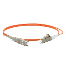 FC-S2-62-LC/PR-SC/PR-H-1.5M-LSZH-OR Патч-корд волоконно-оптический (шнур) MM 62.5/125, LC-SC, 2.0 мм, simplex, LSZH, 1.5 м  394305  Hyperline