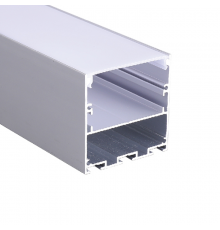 Профиль  PAL 5050 (комплект) накладной 2м анод.с подвесом .5049901  Jazzway