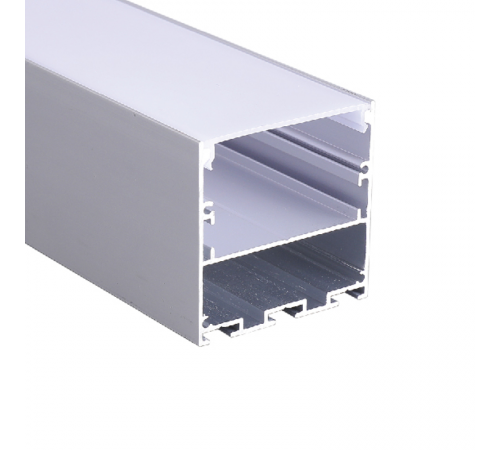 Профиль  PAL 5050 (комплект) накладной 2м анод.с подвесом .5049901  Jazzway