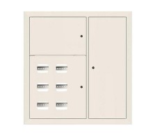 Щит этажный 6 кв. RAL9001 (1000х950х150)  Basic mb28-v-6-r9001 EKF