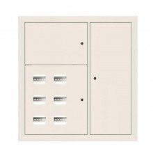 Щит этажный 6 кв. RAL9001 (1000х950х150)  Basic mb28-v-6-r9001 EKF