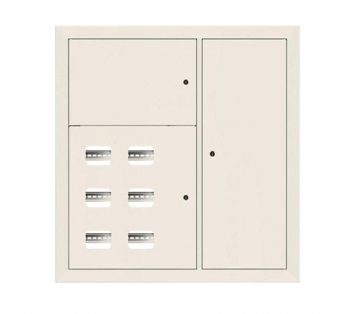 Щит этажный 6 кв. RAL9001 (1000х950х150)  Basic mb28-v-6-r9001 EKF