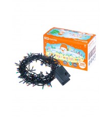 Гирлянда новогодняя, МГ 200, 220 В, многоцветная, 10 м, 8 режимов  SQ0361-0006  TDM ELECTRIC