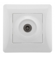 Ugra Механизм антенной розетки, одинарная, СУ, белый  С11А1-001  GUSI Electric