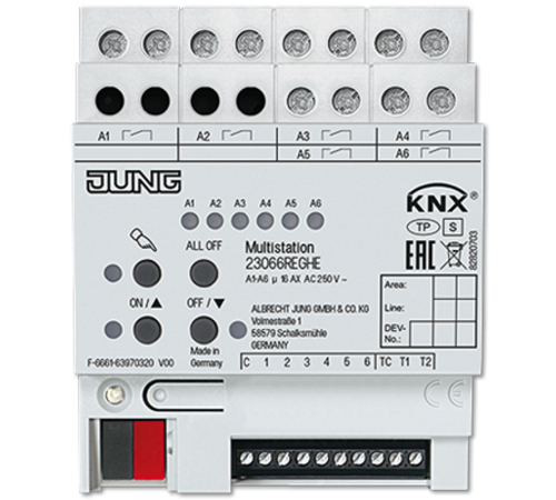 KNX-мультистанция  23066REGHE  Jung