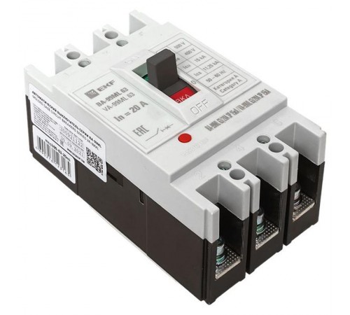 Выключатель автоматический ВА-99М 63/20А 3P 15кА EKF Basic  mccb99-63-20mI  EKF