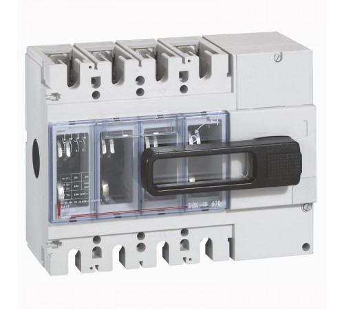 Выключатель-разъединитель DPX-IS 630 - с дистанционным отключением - 630 A - 4П - рукоятка спереди  026675  Legrand