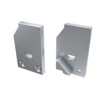 Заглушка для ALM-GLASS-10 левая с отверстием  026734  Arlight