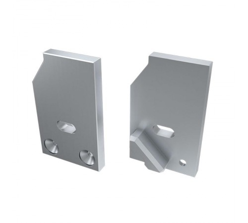 Заглушка для ALM-GLASS-10 левая с отверстием  026734  Arlight