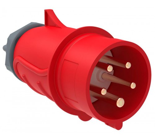 Вилка переносная ССИ-025 32А-6ч/200/346-240/415В 3Р+РЕ+N IP44 MAGNUM  PSN02-032-5  IEK