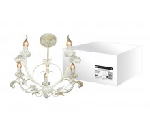 Люстра НСБ-04-02-5х40 "Медея" белый с золотом 5х40Вт E14  SQ0370-0028  TDM