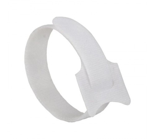 Хомут-липучка 15х210 мм белый (20 шт) EKF PROxima  hlct-2-w  EKF