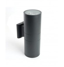 Светильник уличный светодиодный, 2*9W, 1500Lm, 4000K, черный DH0710  48355  FERON