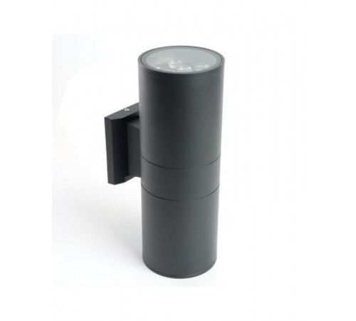 Светильник уличный светодиодный, 2*9W, 1500Lm, 4000K, черный DH0710  48355  FERON