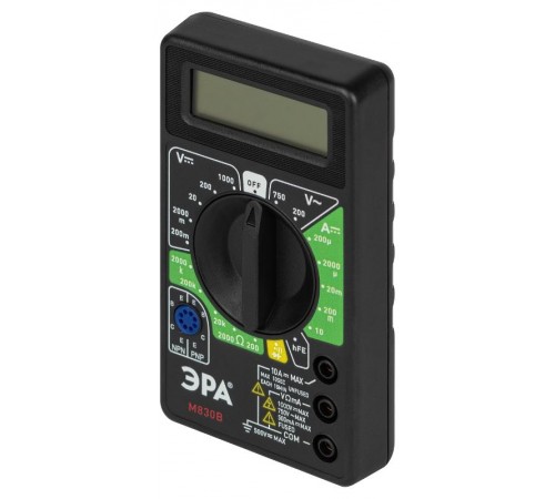 Мультиметр цифровой  модель M830B   Б0055796  ЭРА