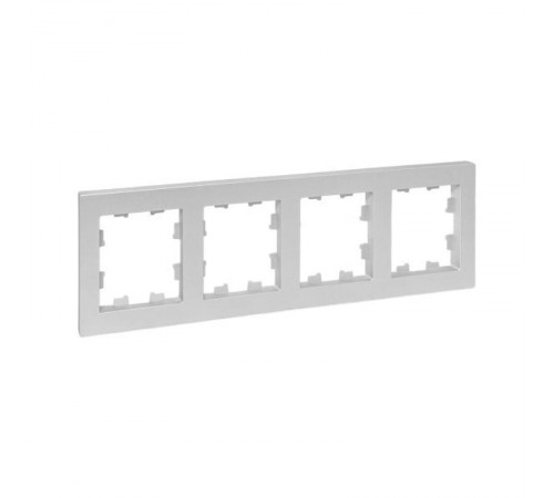 4 - местная рамка, алюминий, пластик Эпика EKF  UP1-FPA-04  EKF