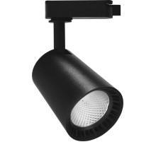 Светильник светодиодный трековый однофазный AL100, 12W, 1080 Lm, 4000К, 35 градусов, черный  29643  FERON