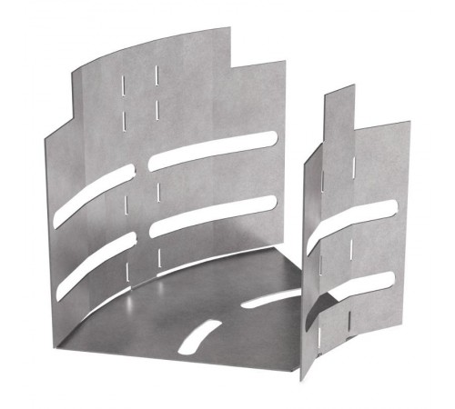 Угол горизонтальный изменяемый 0-45 градусов 100х100  PR16.0984  Промрукав