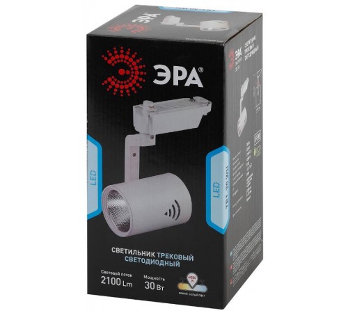 Светильник светодиодный трековый TR1-30 WH 30Вт COB бел.  Б0032099  ЭРА