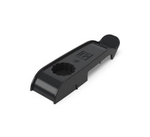 Держатель плоского кабеля односторонний для прямого монтажа на 2 места черный (30шт/840шт уп/кор)  PR13.0437  Промрукав