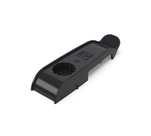 Держатель плоского кабеля односторонний для прямого монтажа на 2 места черный (30шт/840шт уп/кор)  PR13.0437  Промрукав