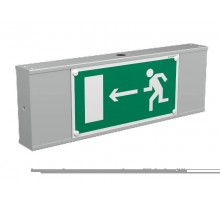 Указатель аварийный светодиодный  BS-POLET-71-S1-INEXI2 6,3Вт 1ч IP20 постоянный настенный  a15985  Белый свет