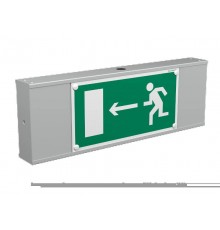 Указатель аварийный светодиодный POLET BS-POLET-73-S1-INEXI2 7,6Вт 3ч IP20 постоянный накладной  a15986  Белый свет