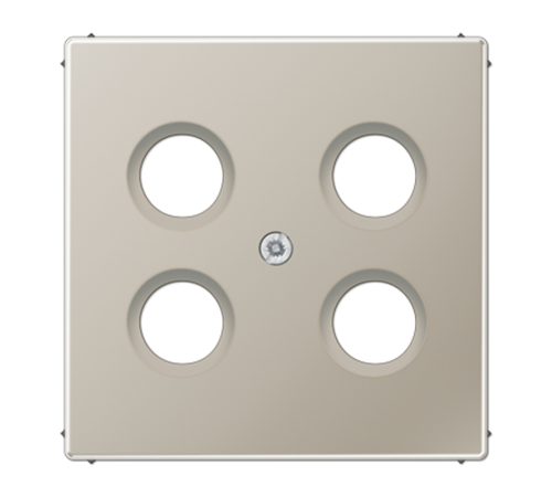 Крышка для SAT-TV-розетки; благородная сталь  ES2990-4SAT1  Jung