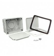 Коробка с откидной крышкой для утепленного фасада KUZ VO (KB) 140х180х86-146мм  KUZ-VO_KB  Kopos