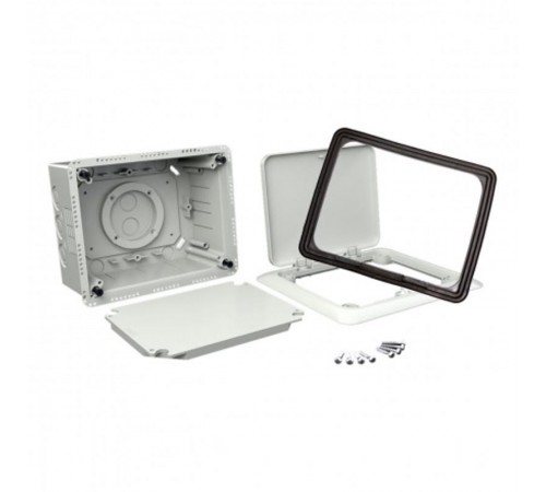 Коробка с откидной крышкой для утепленного фасада KUZ VO (KB) 140х180х86-146мм  KUZ-VO_KB  Kopos