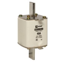 Плавкая вставка ППН-37 400/40А габарит 2  fus-37/400/40  EKF