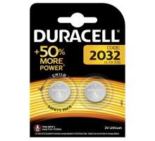 Батарейки Duracell DL/CR2032-2BL  Б0037273  Duracell