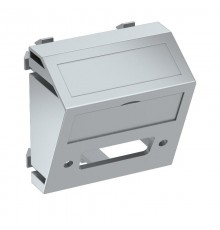 Мультимедийная рамка DVI Modul45 (серебристый) (MTS-DV O AL1)  6104796  OBO Bettermann