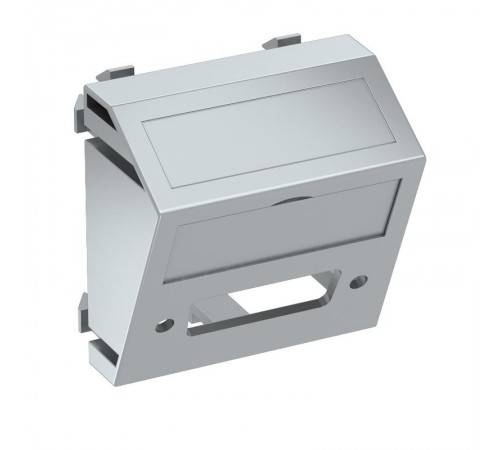 Мультимедийная рамка DVI Modul45 (серебристый) (MTS-DV O AL1)  6104796  OBO Bettermann