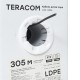 Кабель витая пара TERACOM PRO Cat.5E F/UTP 4 пары solid внешний 24AWG черный упак. 305м  TRP-5EFTP-04PE-BK-OUT3  EKF