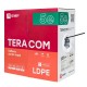 Кабель витая пара TERACOM PRO Cat.5E F/UTP 4 пары solid внешний 24AWG черный упак. 305м  TRP-5EFTP-04PE-BK-OUT3  EKF