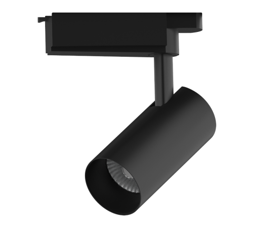 Светильник светодиодный трековый цилиндр 20W 1760lm 4000K 180-220V IP20 65*206мм черный линза 36  TR084  Gauss