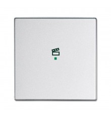 SRS-1-83 Клавиша одинарная free@home, сцена, future, серебристый алюминий6220-0-0147 ABB