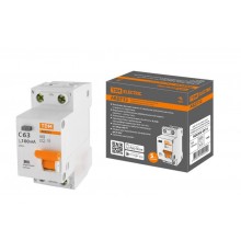 Выключатель автоматический дифференциального тока АВДТ 32 1п+N 63А C 100мА тип АС 4,5кА  SQ0202-0514  TDM