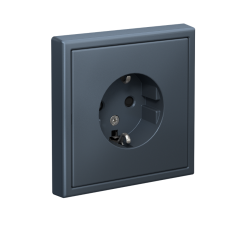ArtGallery Грифель Розетка с заземлением, со шторками, 16А, механизм  GAL000745  SE