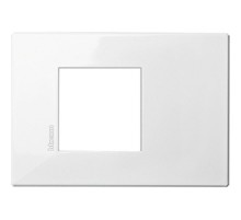 AXOLUTE Air рамка,итальянская модульность, 2 модуля, AXOLUTE белый  HW4819HD  Legrand