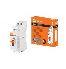 Контактор модульный с ручным управлением КМ63/2-25 2НО 230В АС  SQ0213-0100  TDM