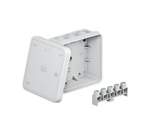 Коробка распределительная A11, 85x85x40 мм, с клеммой (A 11 5)  2000326  OBO Bettermann