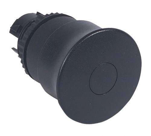 Кнопка с грибовидным толкателем  40 - Osmoz - для компл. - ''Тяни-толкай'' - авар. откл. - без подсв. - IP 66 - чёрный  023876  Legrand