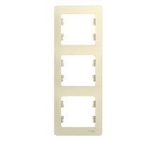 Glossa Бежевый Рамка 3-ая, вертикальная  GSL000207  SE