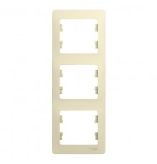 Glossa Бежевый Рамка 3-ая, вертикальная  GSL000207  SE