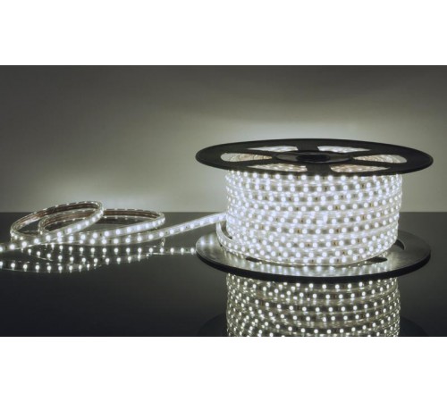 Лента светодиодная LSTR003 220V 14,4W 60Led 5050 IP65 белый, 50 м  a033710  Elektrostandard