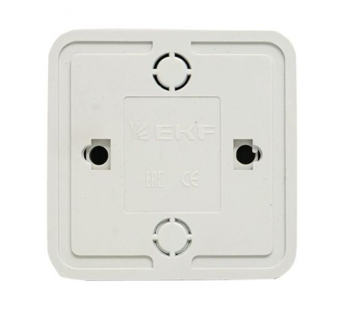 Розетка TV 1-мест. 75Ом 5-862МГц бел. Рим EKF PROxima  ENA00-027-10  EKF