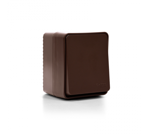 AtlasDesign Profi54 Коричневый О/У Выключатель 1-клавишный 10 АХ  ATN546011  SE